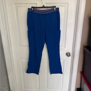 Med Couture Royal Blue Scrub Pants